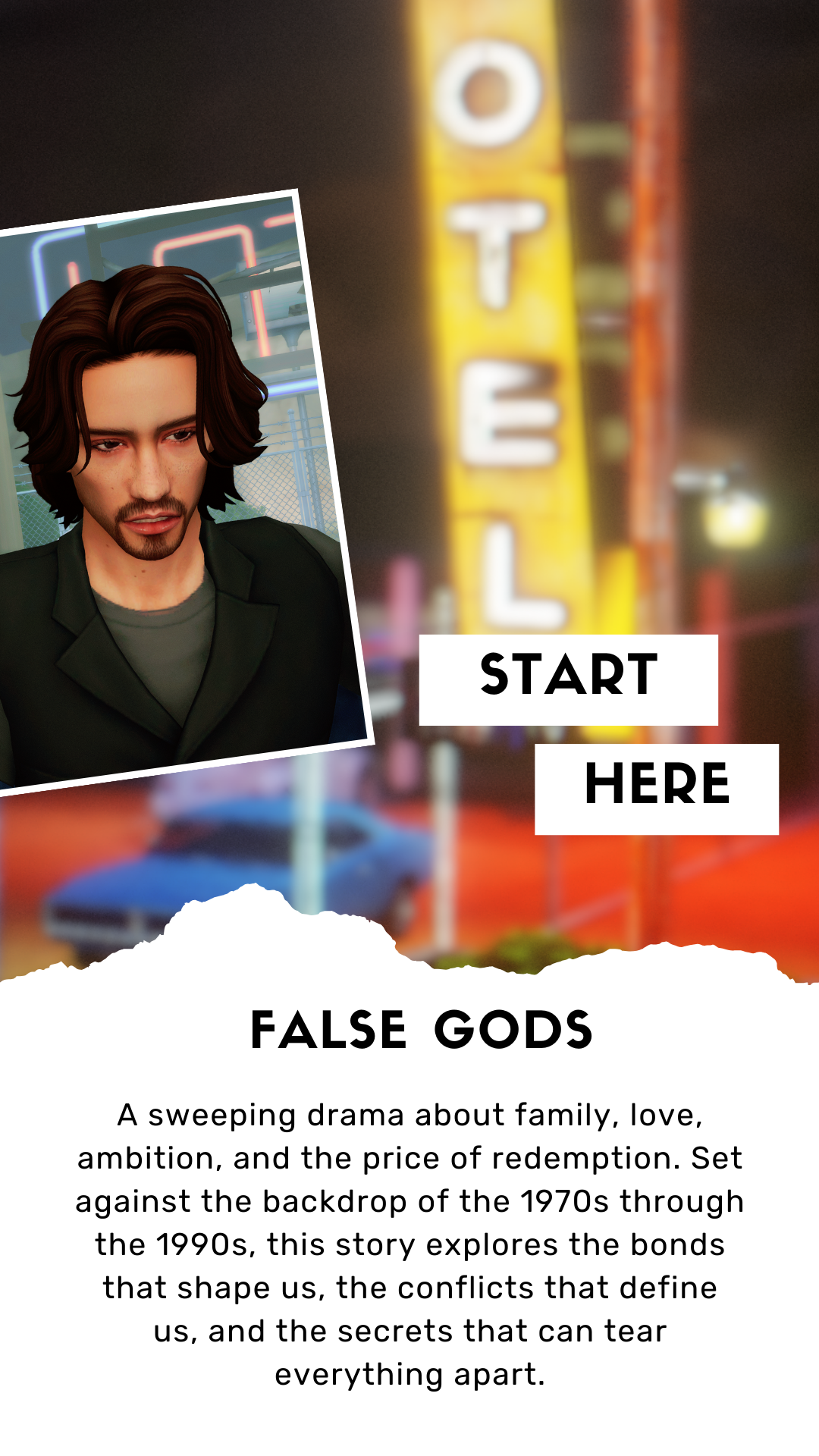 Sims 4 story: False Gods - Start Here