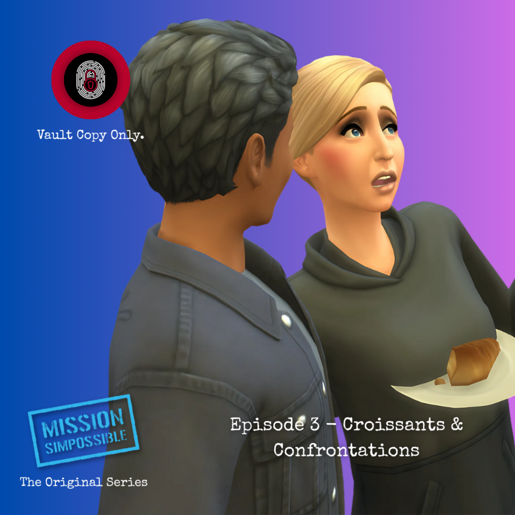 Mission Simpossible TOS Episode 3 - Cover - Croissants & Confrontations