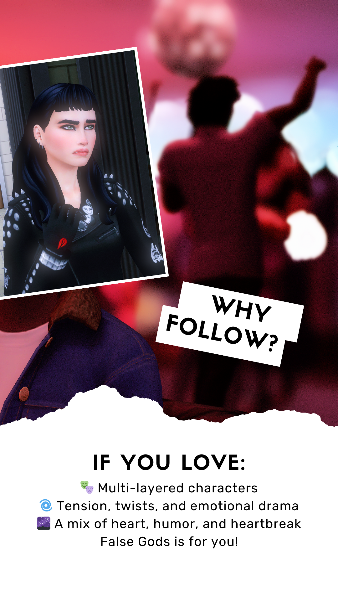 Why follow the story of False Gods?