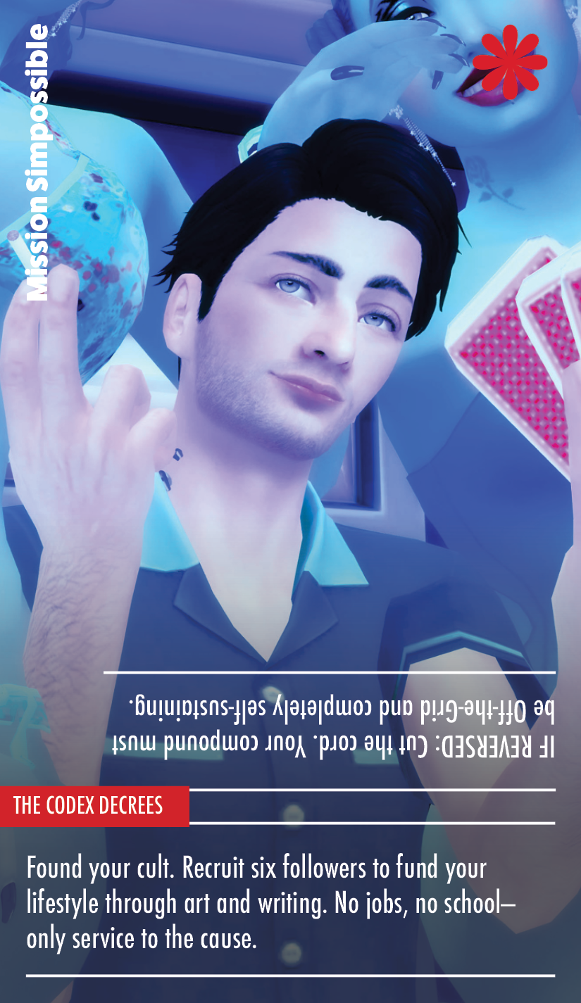 The Watcher's Codex Card featuring Juan Chan from Mission Simpossible.